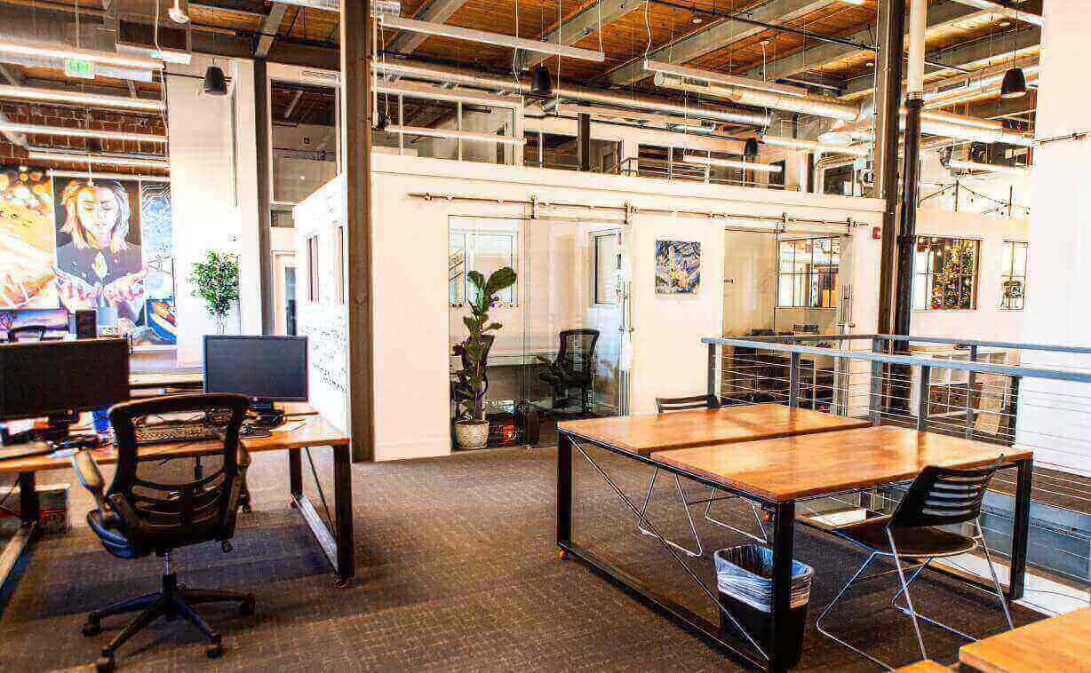 8 Person Coworking Space at 2459 Wilkinson Blvd, Charlotte | Office Hub